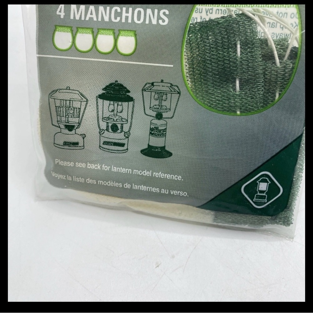 Coleman String Tie Lantern Mantles, 4-Pack of Coleman Lantern Mantles 21A104 - Picture 2 of 5